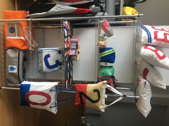 Regalos elaborados con tejido náutico