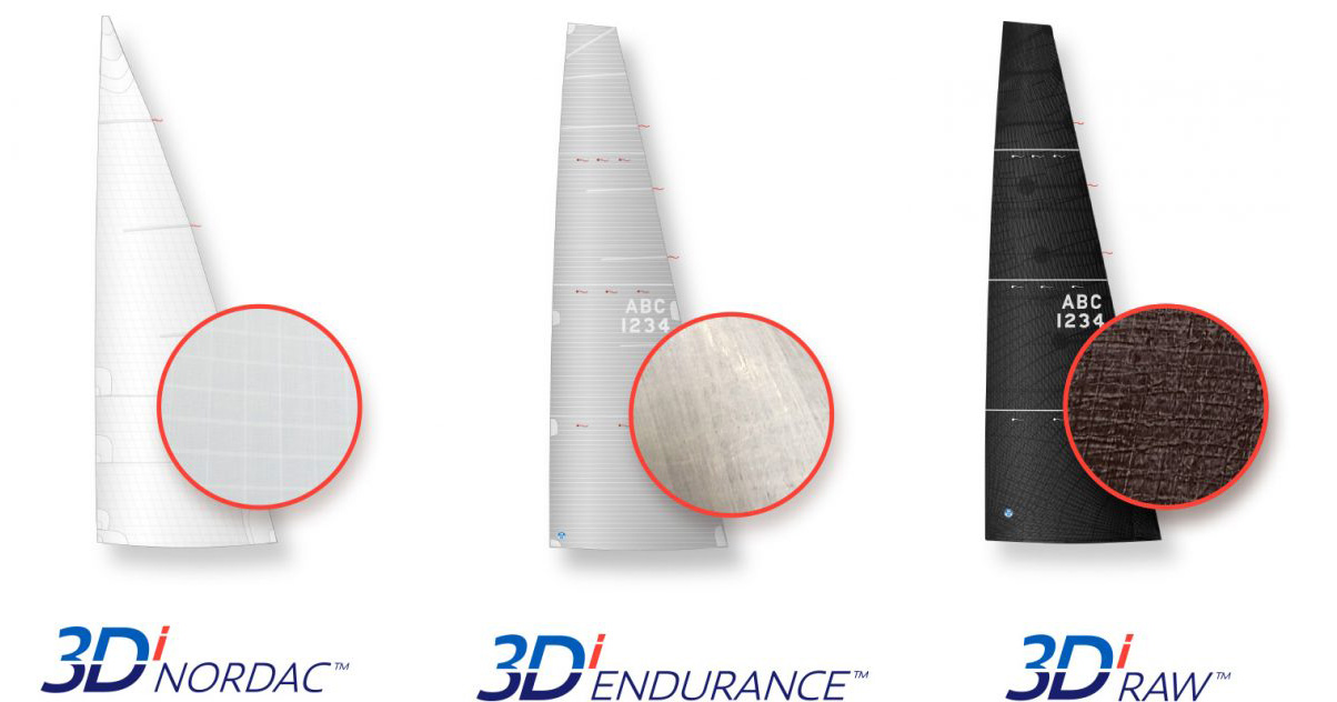 North Sails Tecnología North Sails 3Di Endurance